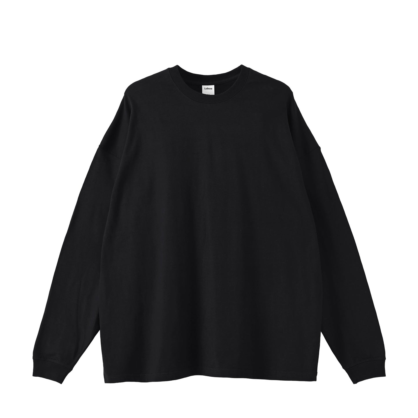 Good Night Baby ビッグシルエット ロングスリーブ バックプリント 【受注生産】 black image