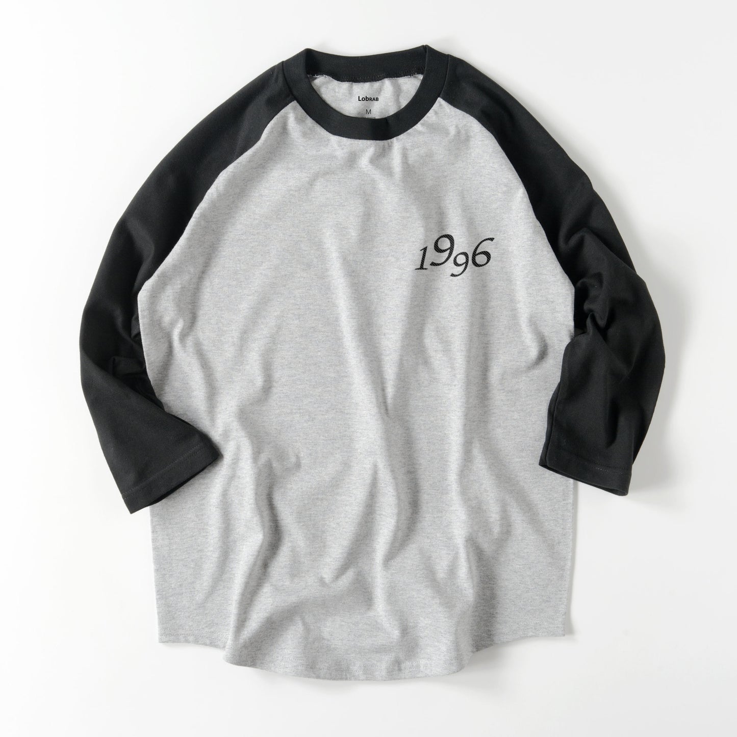 7分袖 ラグラン Tシャツ 3/4スリーブ 1996【受注生産】