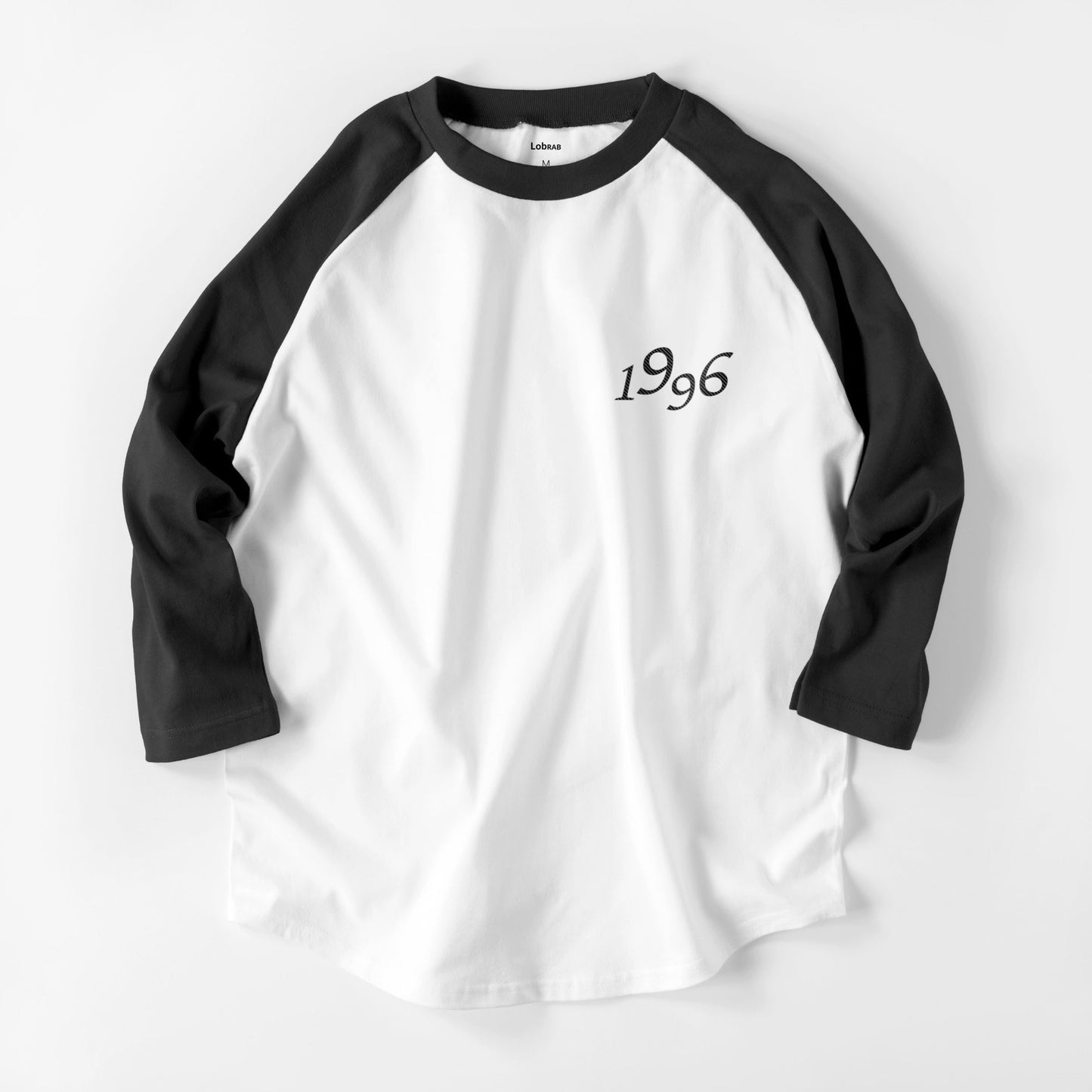 7分袖 ラグラン Tシャツ 3/4スリーブ 1996【受注生産】