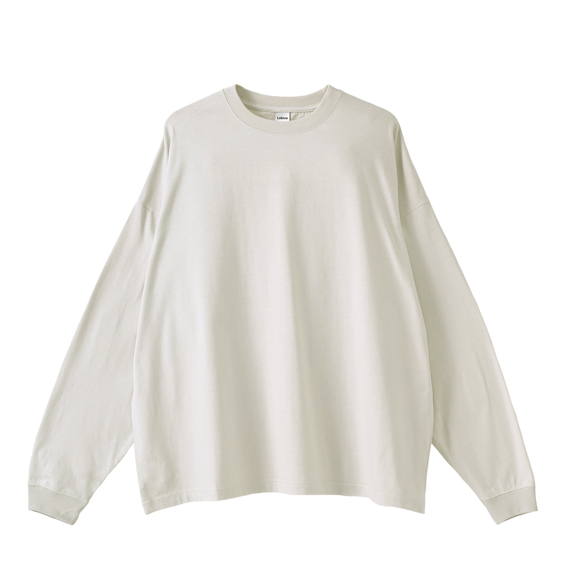 Good Night Baby ビッグシルエット ロングスリーブ バックプリント 【受注生産】 gray image