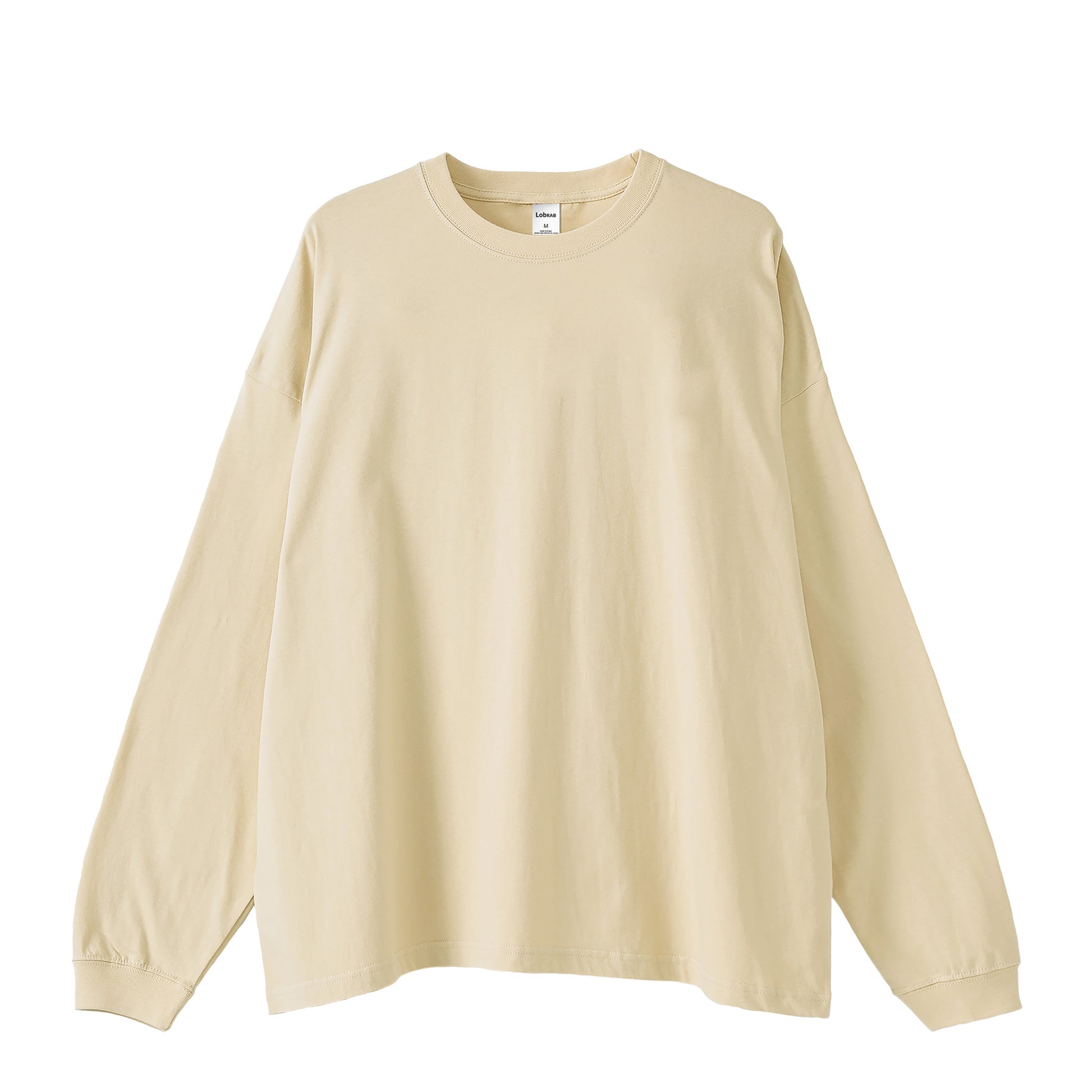 Good Night Baby ビッグシルエット ロングスリーブ バックプリント 【受注生産】 pastel-beige image